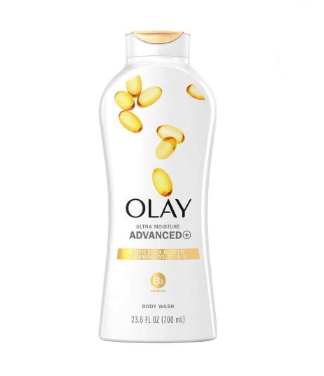 Sữa tắm dưỡng thể Olay Ultra  Moisture Plus 700ml của Mỹ